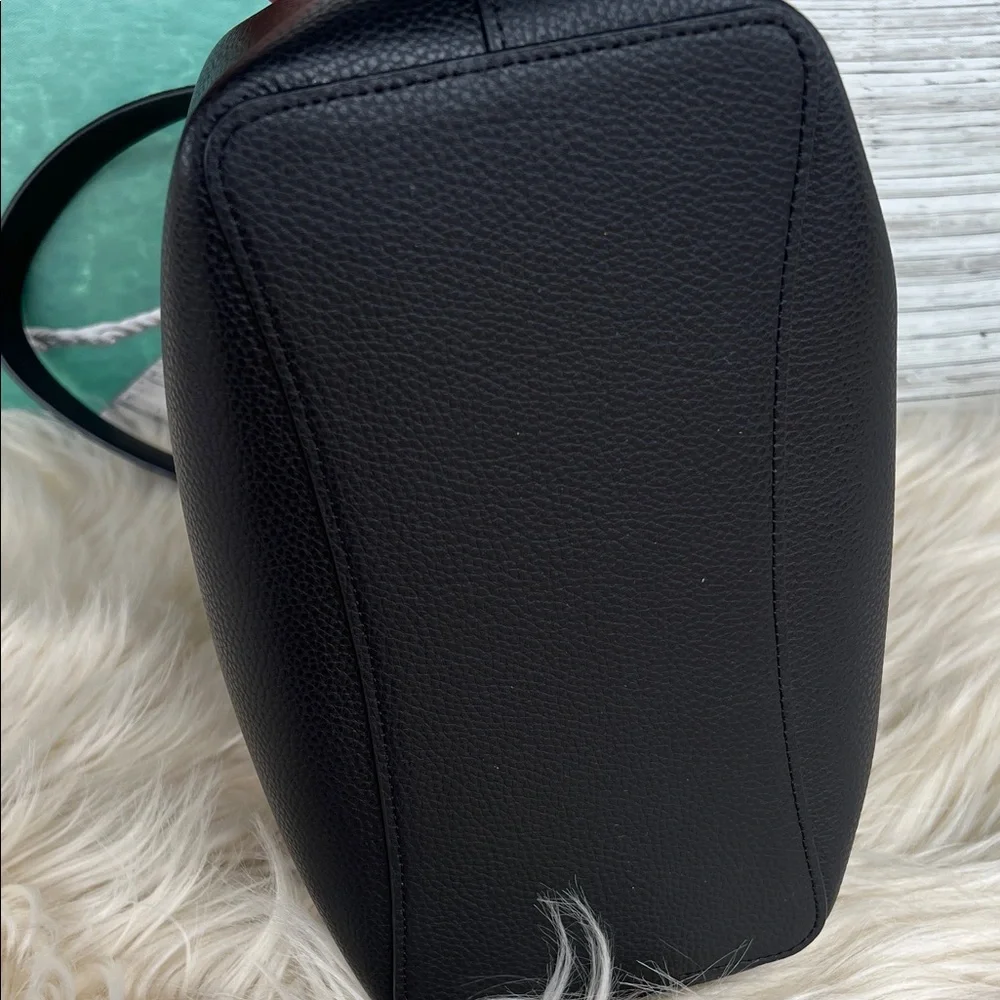 Coach Black Leather Shoulder Bag - Picture 7 of 14